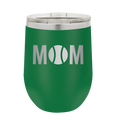 Mom Tennis Wine Cup | Green