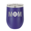 Mom Tennis Wine Cup | Purple
