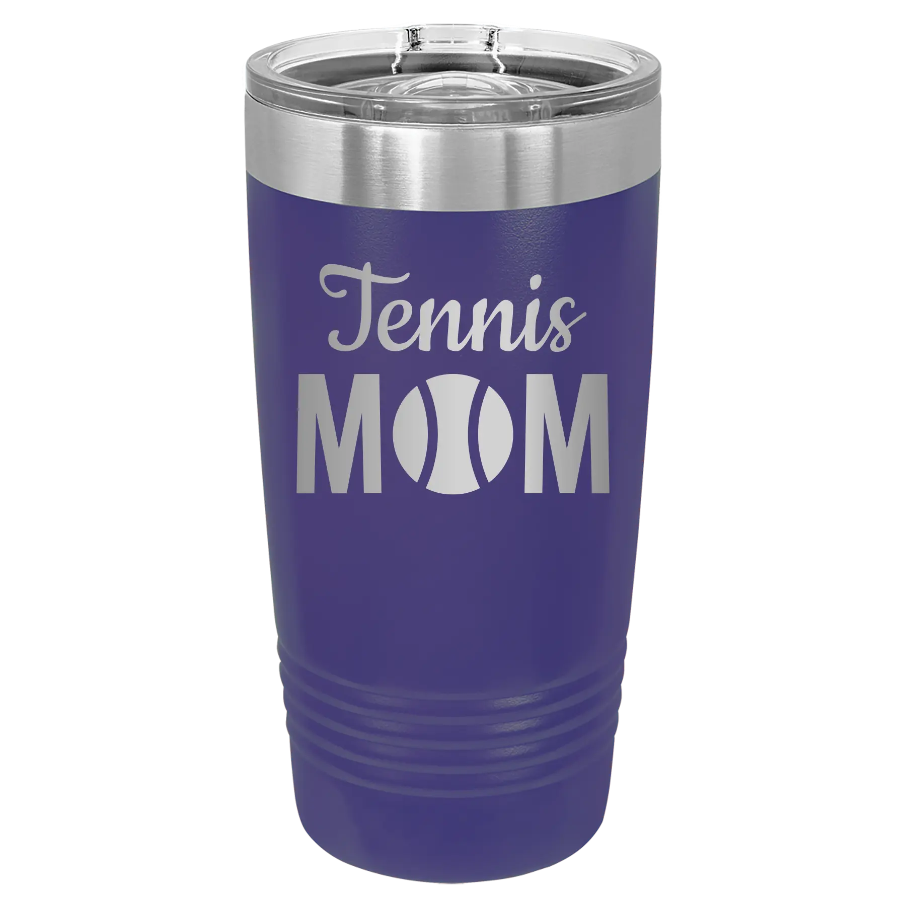 Mom Tennis2 20 oz Tumbler | Purple