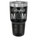 Mom Volleyball2 30 oz Tumbler | Black