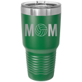 Mom Volleyball 30 oz Tumbler | Green