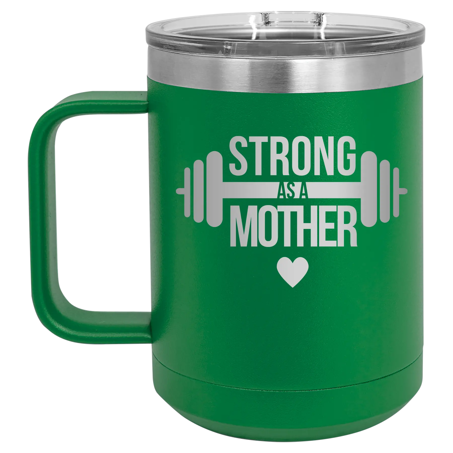 Strong as a Mother 15 oz Mug | Green