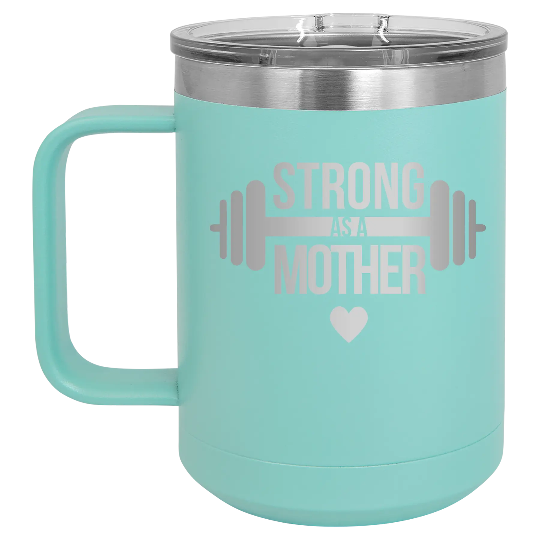 Strong as a Mother 15 oz Mug | Teal