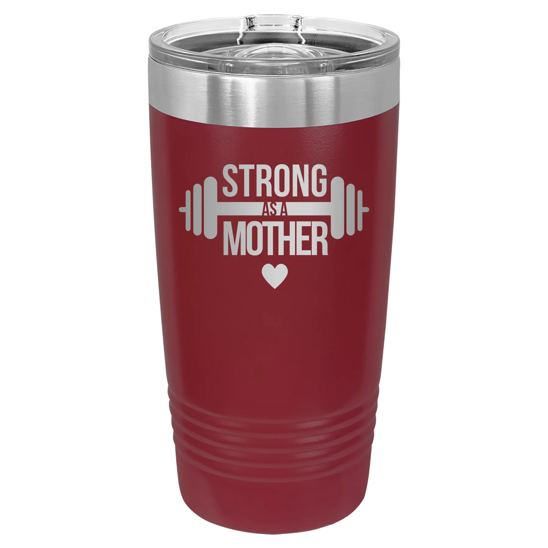 Strong as a Mother 20 oz Tumbler | Maroon