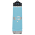 Strong as a Mother 20 oz Water Bottle | Light Blue