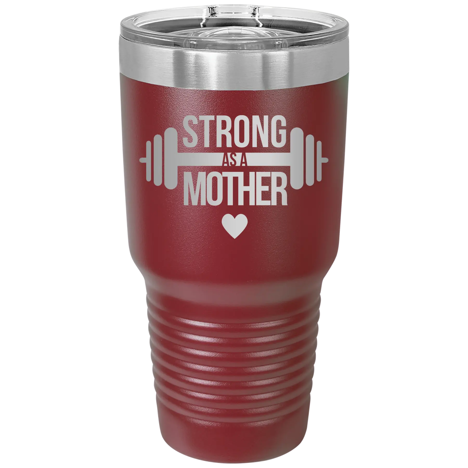 Strong as a Mother 30 oz Tumbler | Maroon