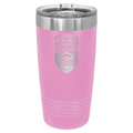 Awesome Dads have Tattoos and Beards 20 oz Tumbler | Light Purple