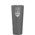 Awesome Dads have Tattoos and Beards 20.9 oz Tumbler | Slate