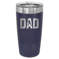 Baseball Dad 20 oz Tumbler | Navy