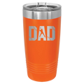 Baseball Dad 20 oz Tumbler | Orange
