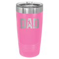 Baseball Dad 20 oz Tumbler | Pink