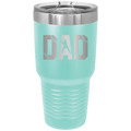 Baseball Dad 30 oz Tumbler | Teal