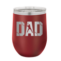 Baseball Dad Wine Cup | Maroon