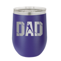Baseball Dad Wine Cup | Purple