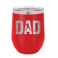 Baseball Dad Wine Cup | Red