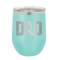 Baseball Dad Wine Cup | Teal