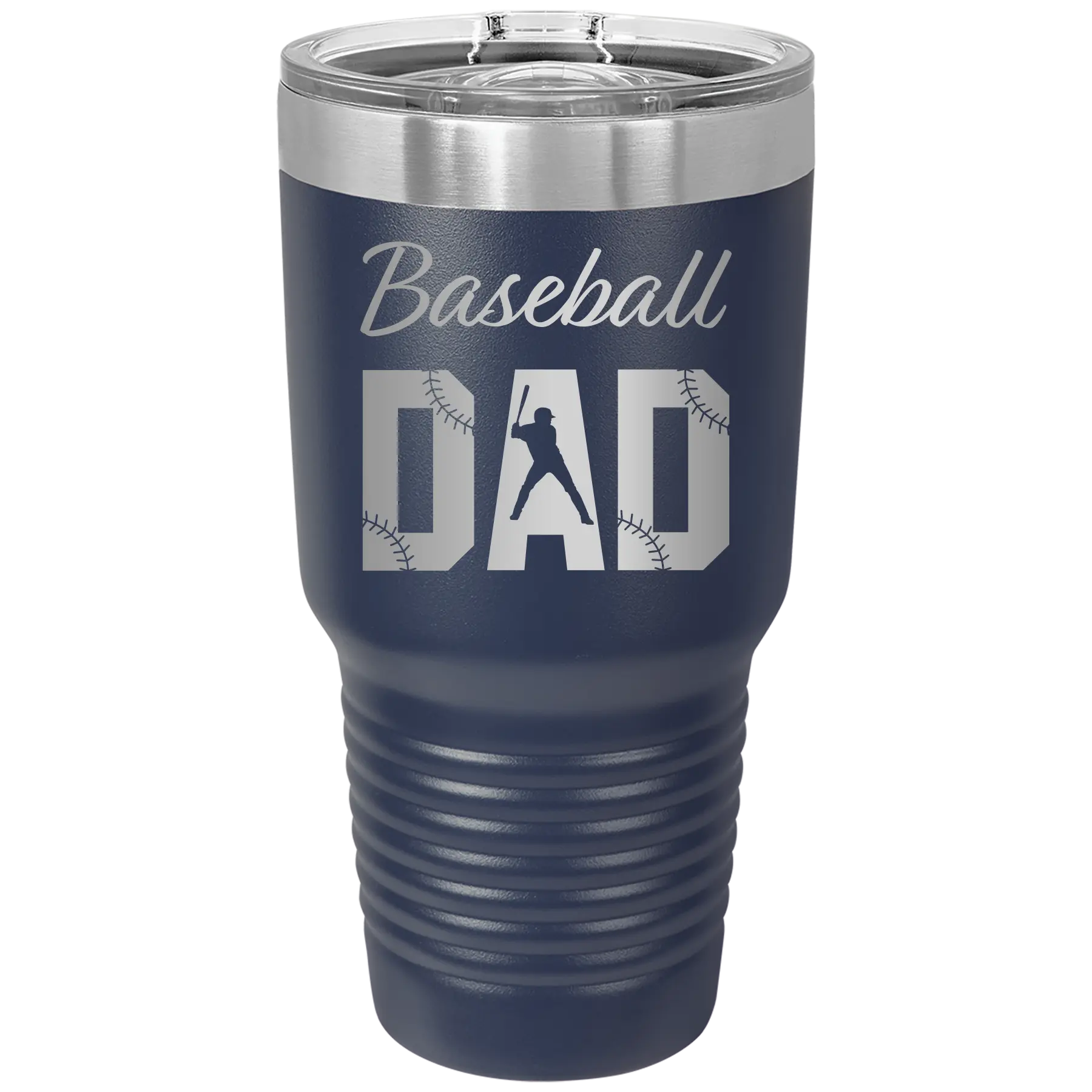 Baseball Dad2 30 oz Tumbler | Navy