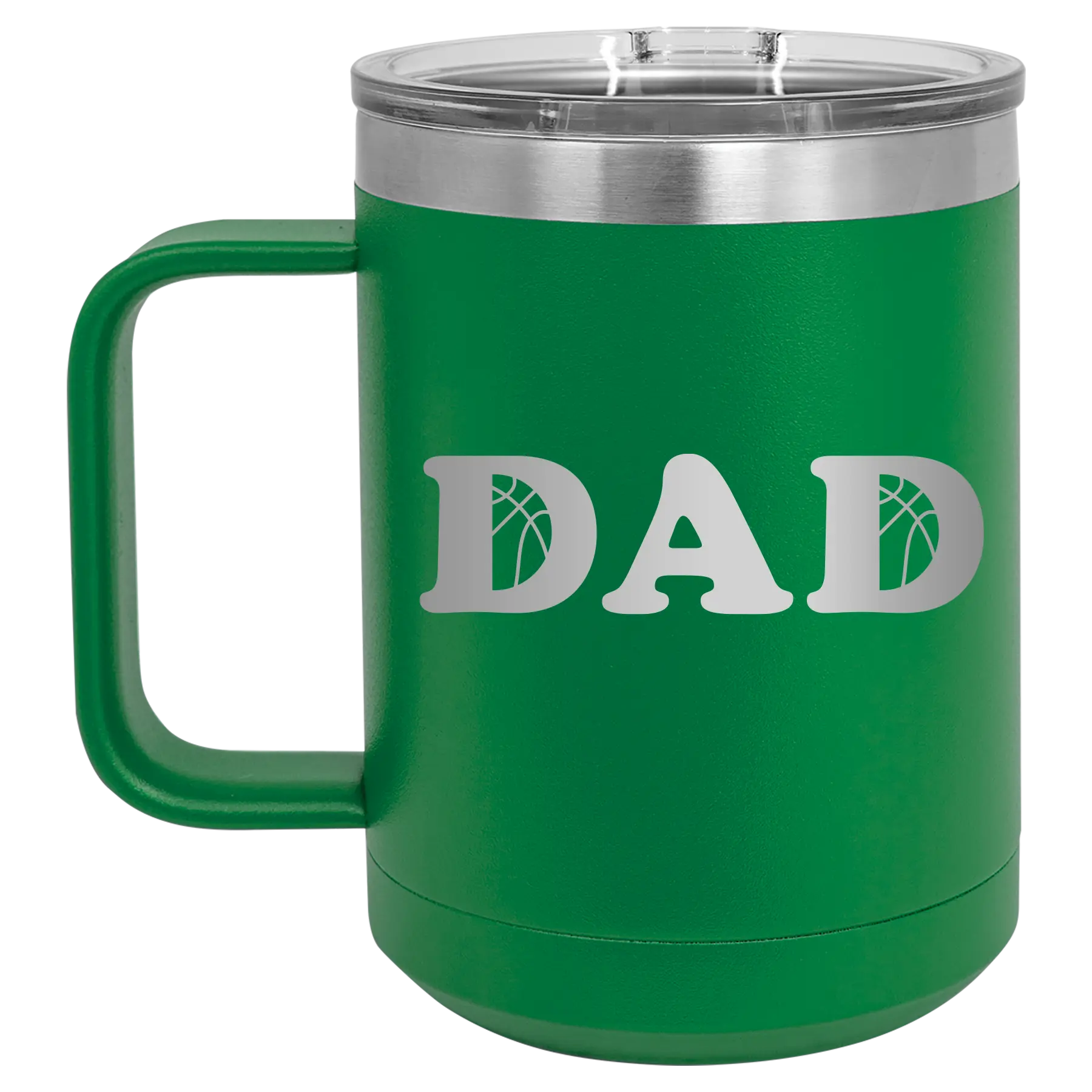 Basketball Dad 15 oz Mug | Green