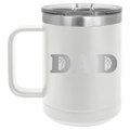 Basketball Dad 15 oz Mug | White