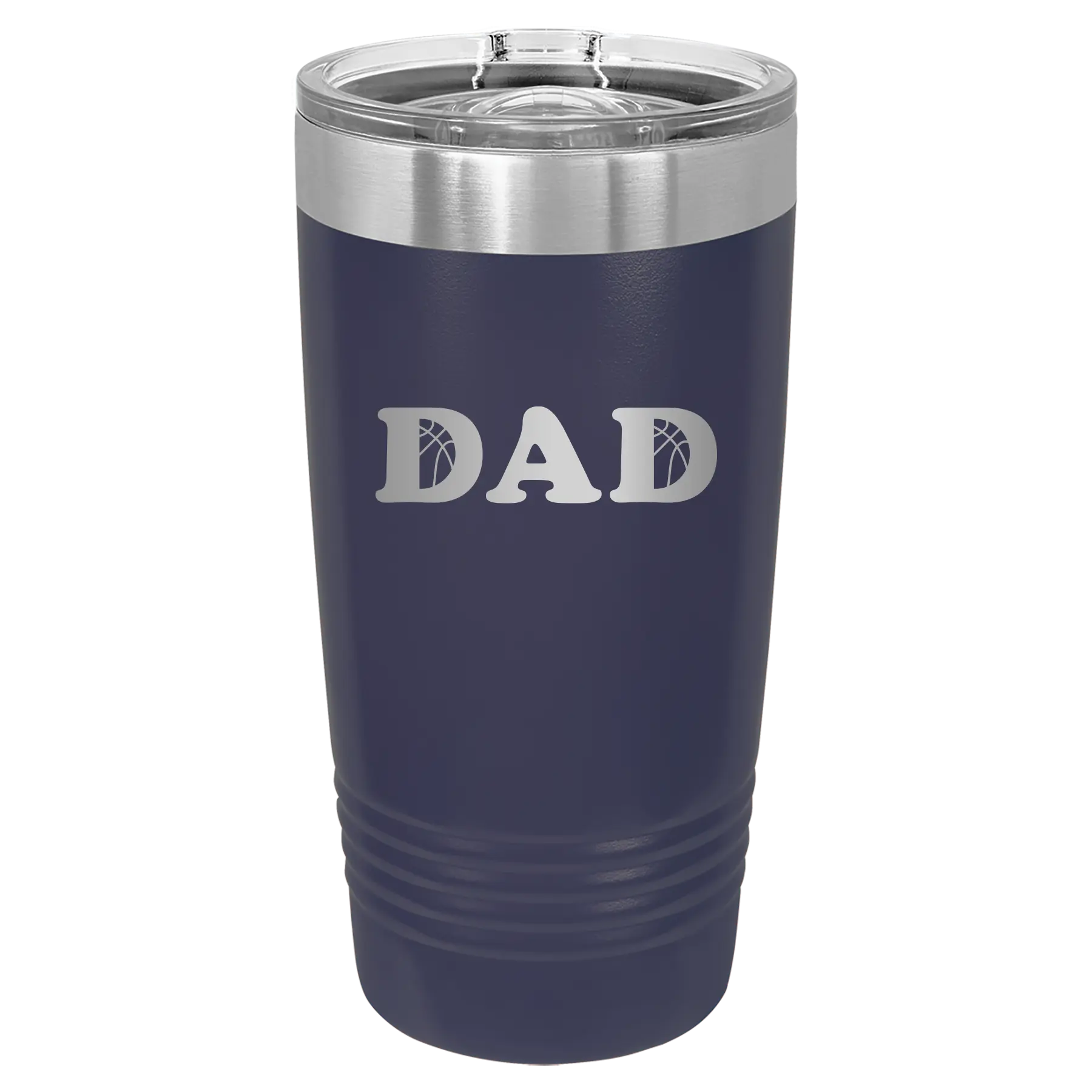 Basketball Dad 20 oz Tumbler | Navy