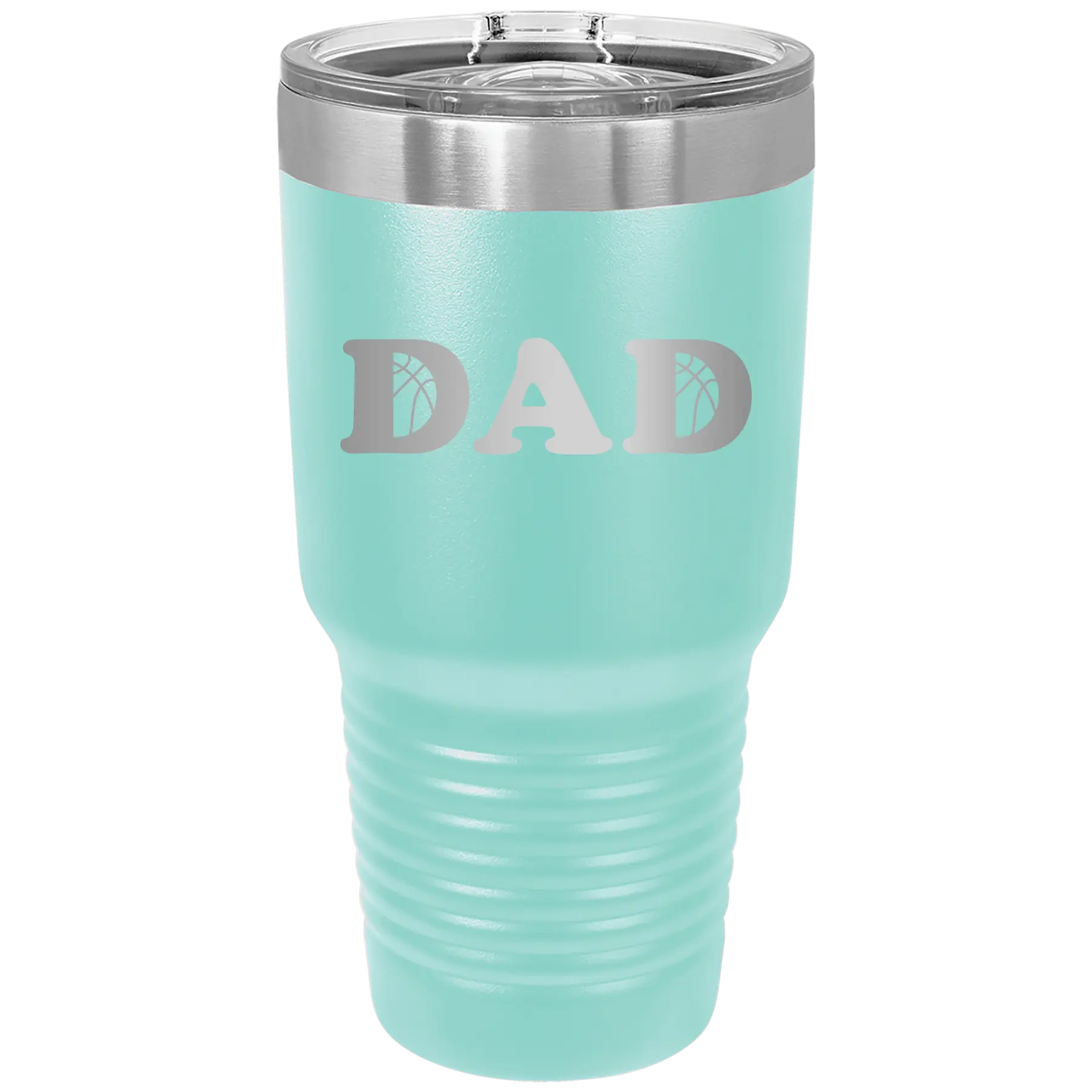 Basketball Dad 30 oz Tumbler | Teal