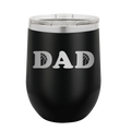 Basketball Dad Wine Cup | Black
