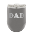 Basketball Dad Wine Cup | Dark Gray