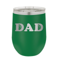 Basketball Dad Wine Cup | Green