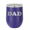Basketball Dad Wine Cup | Purple