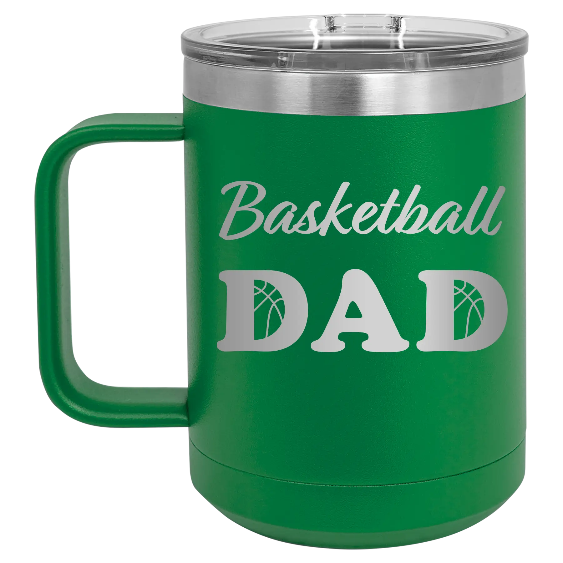 Basketball Dad2 15 oz Mug | Green