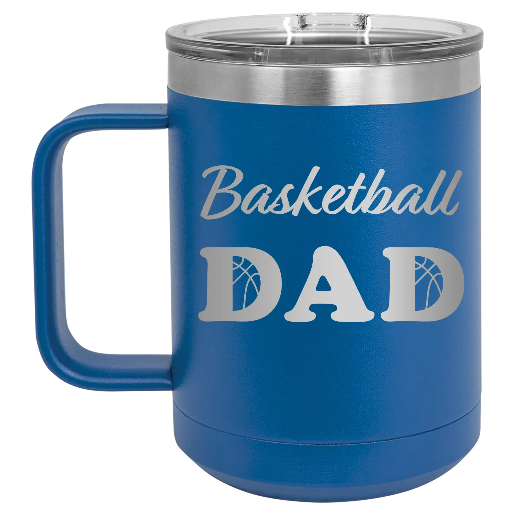 Basketball Dad2 15 oz Mug | Royal Blue