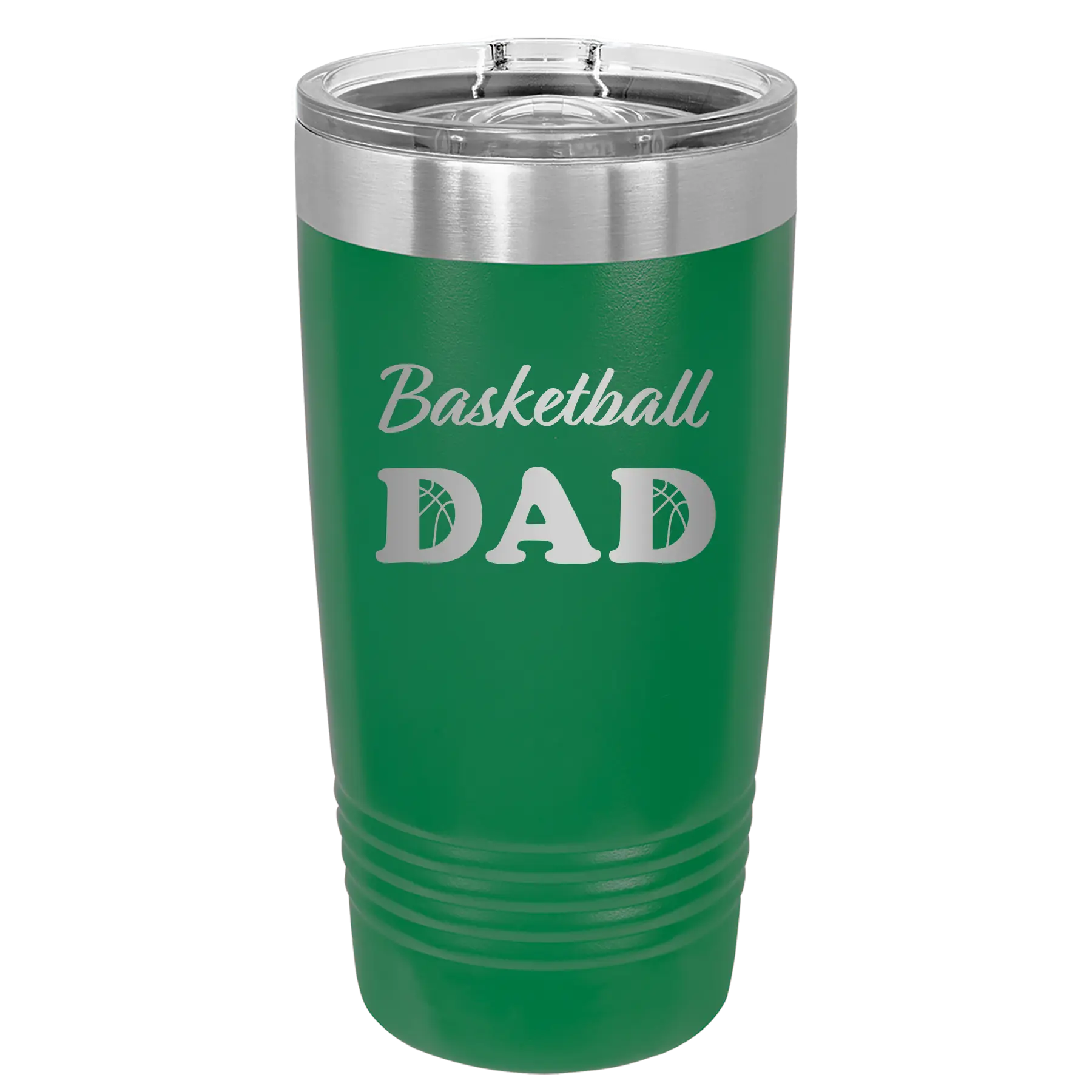 Basketball Dad2 20 oz Tumbler | Green