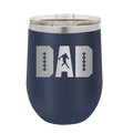 Football Dad Wine Cup | Navy
