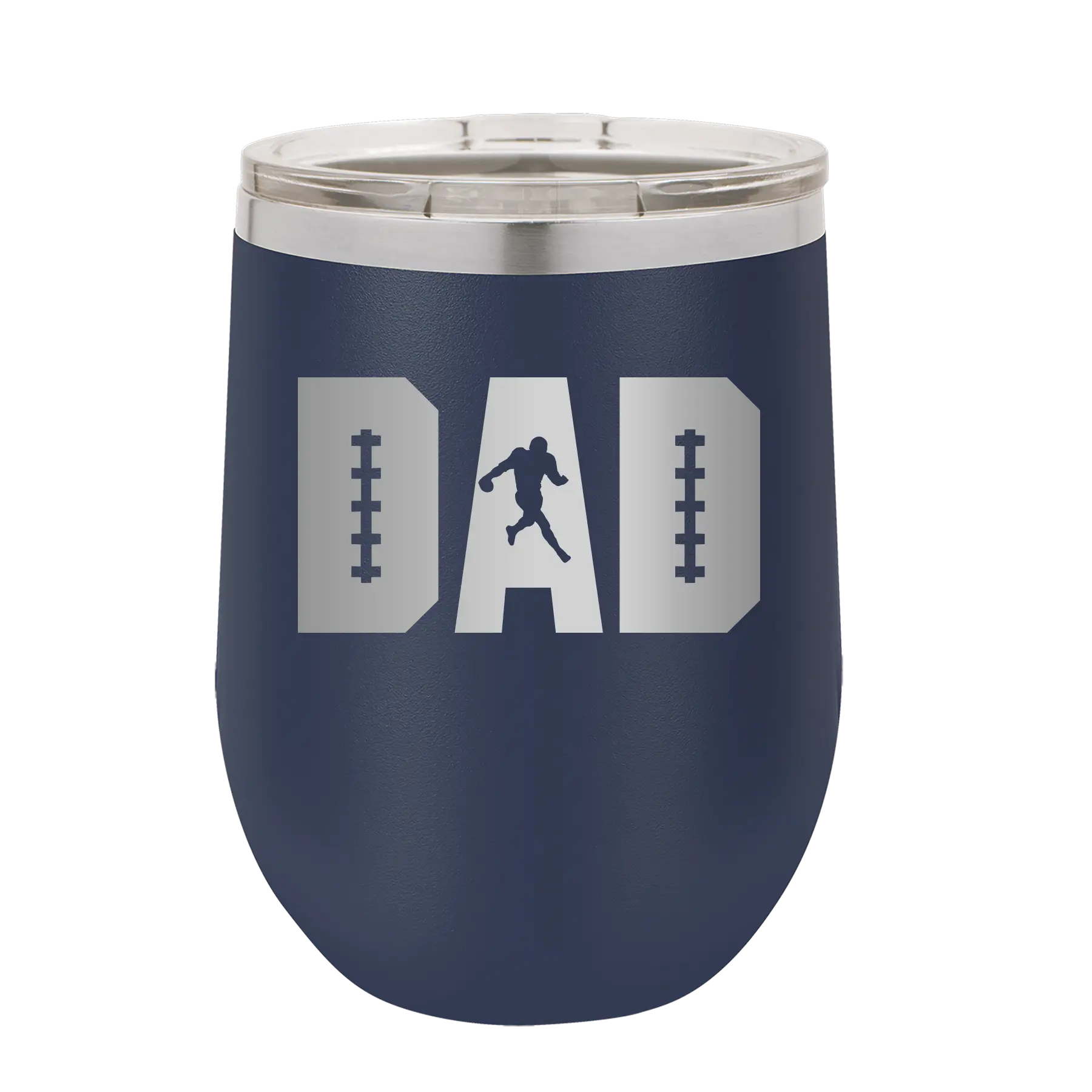 Football Dad Wine Cup | Navy