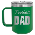 Football Dad2 15 oz Mug | Green