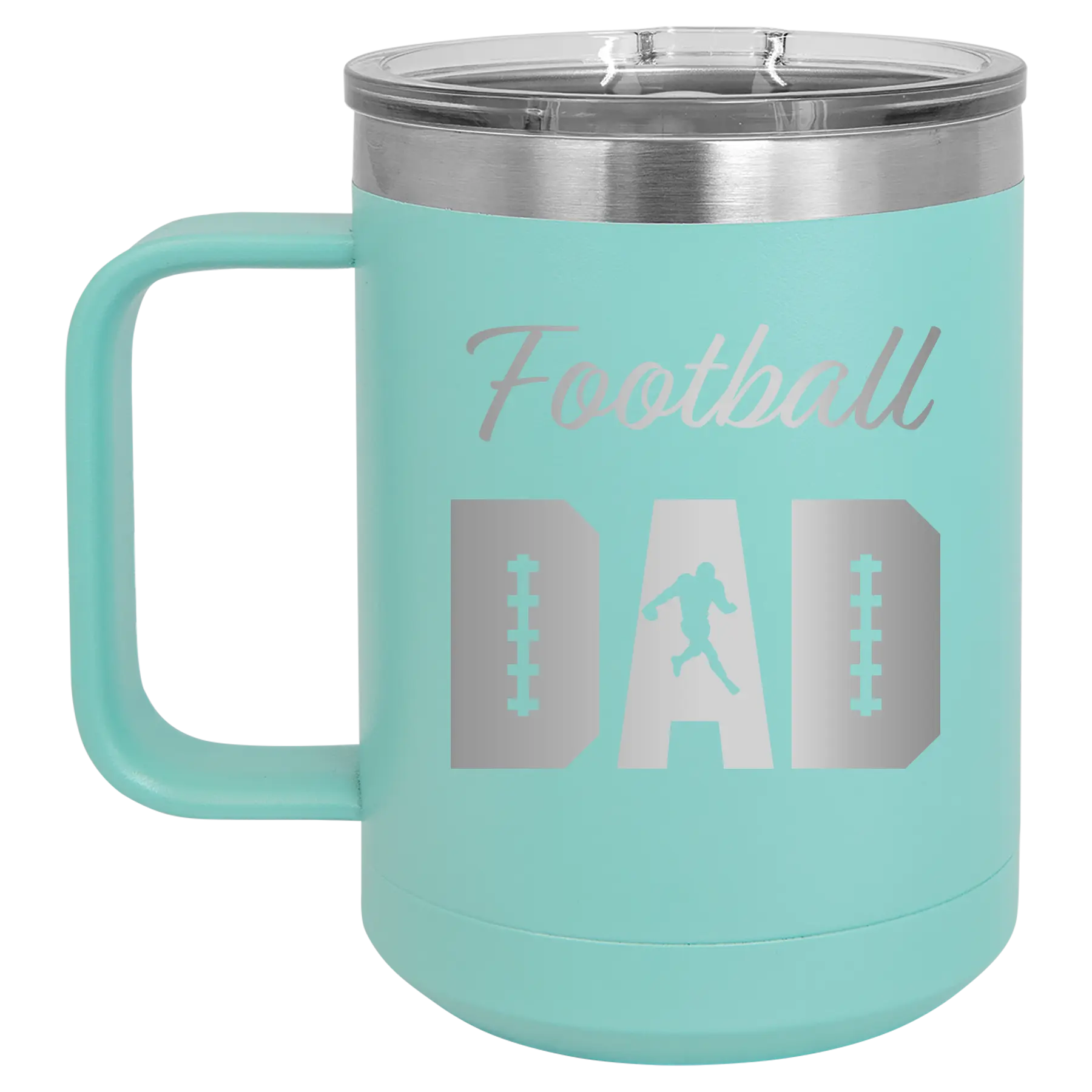 Football Dad2 15 oz Mug | Teal