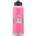 Football Dad2 32 oz Water Bottle | Pink