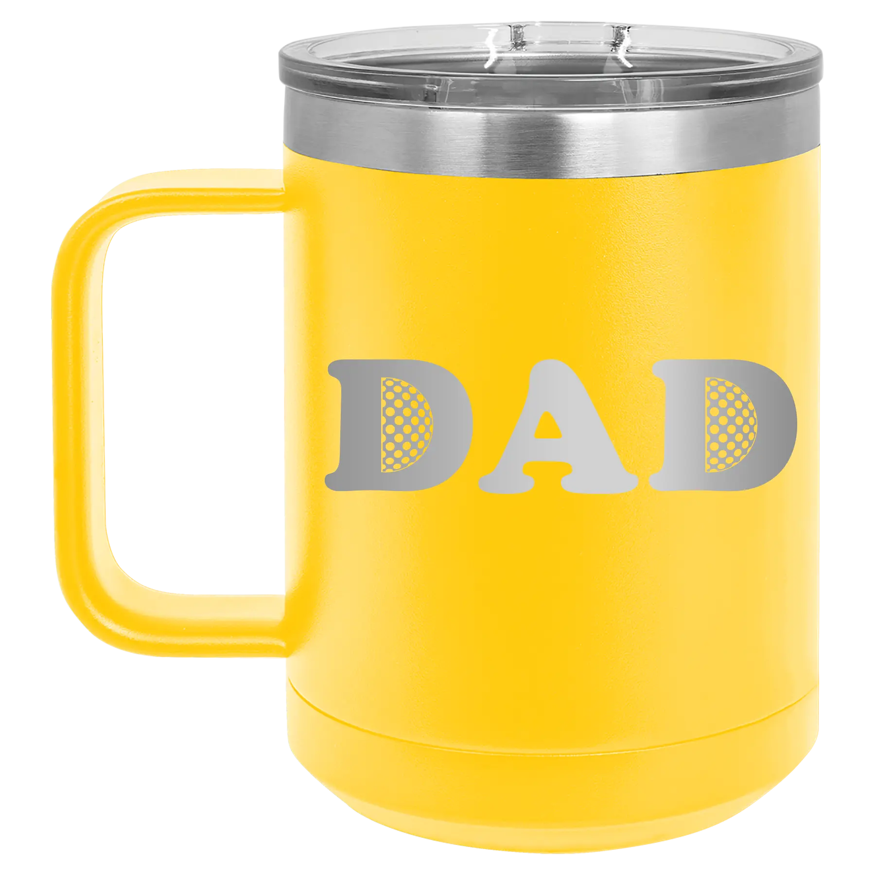 Golf Dad 15 oz Mug | Yellow