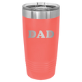 Golf Dad 20 oz Tumbler | Coral