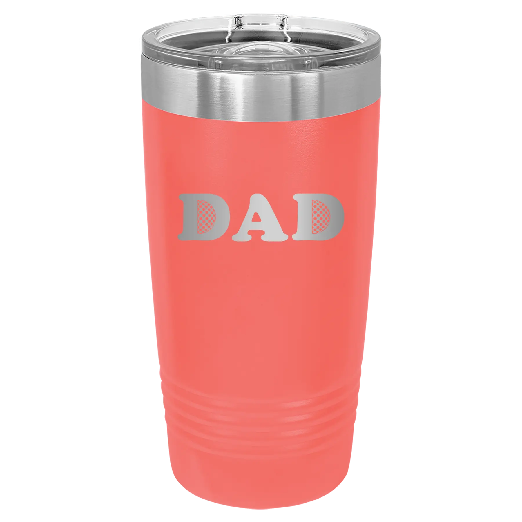 Golf Dad 20 oz Tumbler | Coral