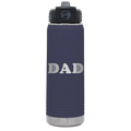 Golf Dad 20 oz Water Bottle | Navy
