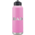 Golf Dad 32 oz Water Bottle | Light Purple