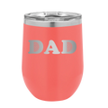 Golf Dad Wine Cup | Coral