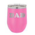 Golf Dad Wine Cup | Pink