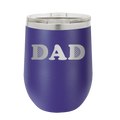 Golf Dad Wine Cup | Purple