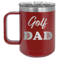 Golf Dad2 15 oz Mug | Maroon