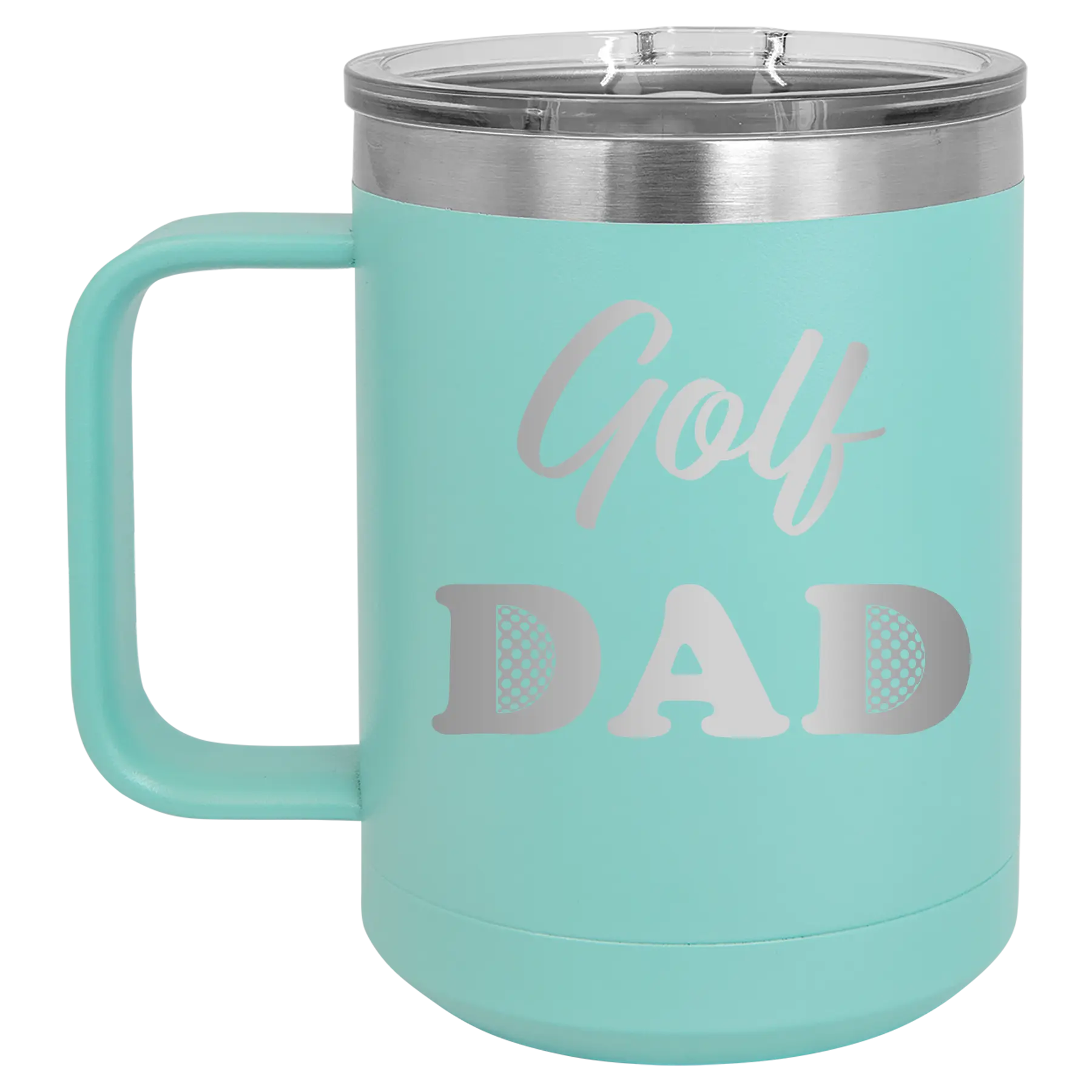 Golf Dad2 15 oz Mug | Teal