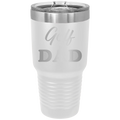 Golf Dad2 30 oz Tumbler | White