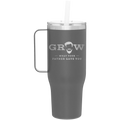 Grow What Your Father Gave You 40 oz Tumbler Mug | Slate