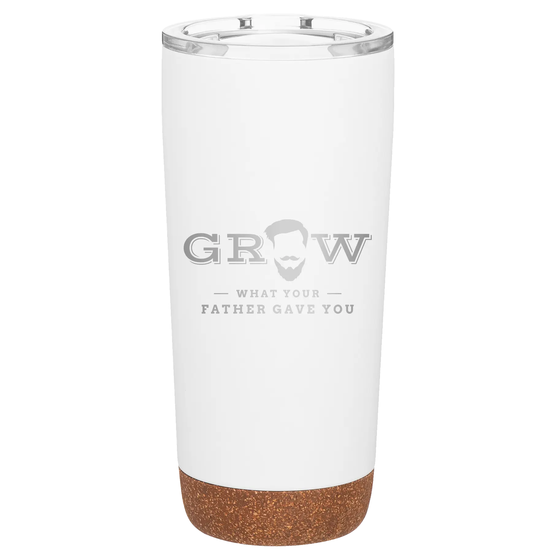 Grow What Your Father Gave You 20 oz Tumbler | White